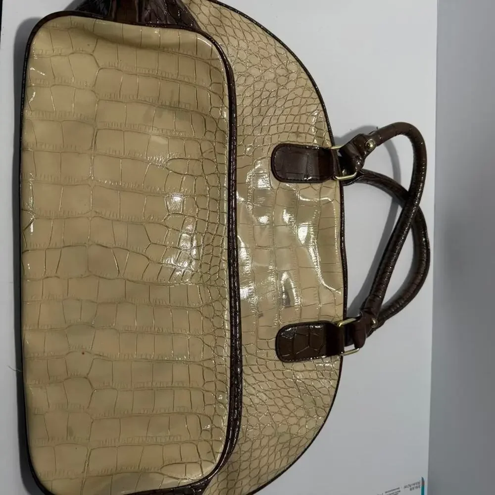 Betty Boop purse with crocodile skin texture and Betty Boop graphic